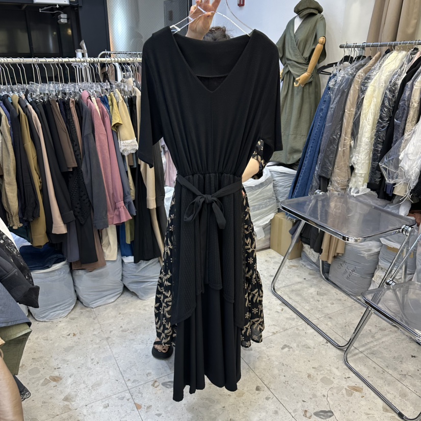 MARIGOLD韓國代購女士新品休閑時尚推薦真品連衣裙含腰帶MARIGOLD連衣裙圖色2