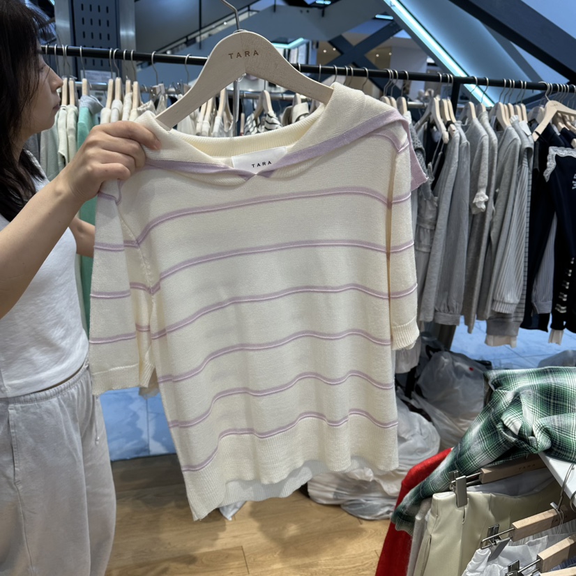 TARA東大門直郵女裝新品人氣休閑推薦職業時尚真品針織衫TARA針織衫圖色4