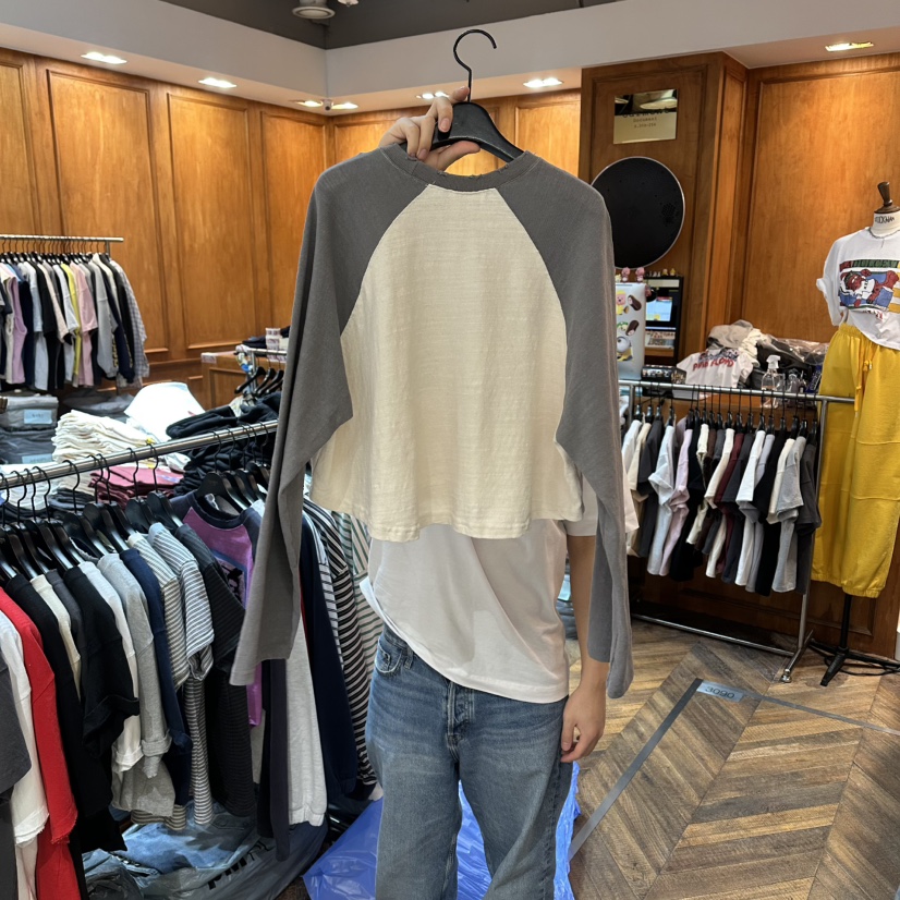 GARMENT-P韓國直郵女裝新品真品職業時尚休閑熱賣長袖T恤GARMENT長袖T恤