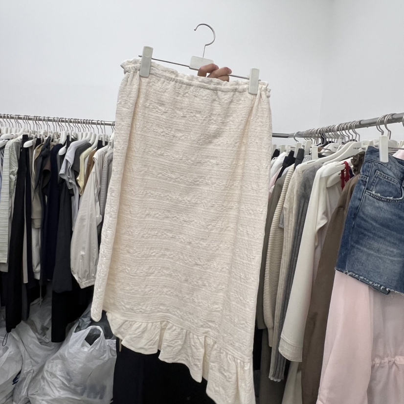 BREATHE韓國代購女裝新品真品時尚熱賣職業半身裙中短裙棉質BREATHE半身裙/中短裙