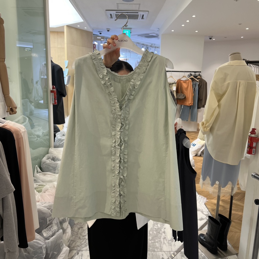 ALMOND韓國直郵女士新款職業26春夏真品休閑時尚吊帶背心ALMOND吊帶/背心圖色3