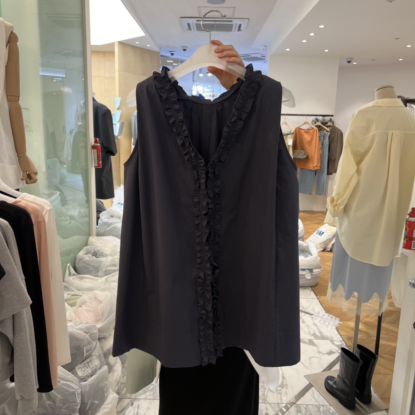 ALMOND韓國直郵女士新款職業26春夏真品休閑時尚吊帶背心ALMOND吊帶/背心圖色4