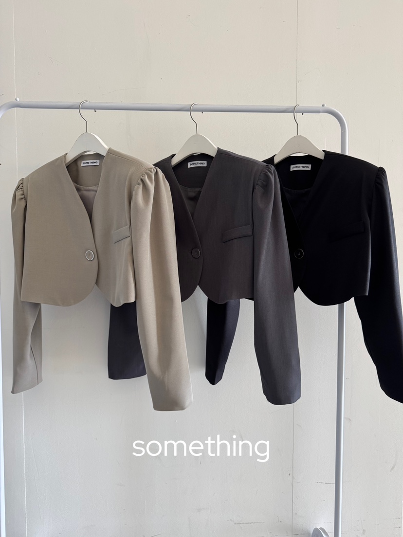 SOMETHING-L/FANCY東大門實拍女士新款真品休閑職業夾克SOMETHING-L/FANCY夾克