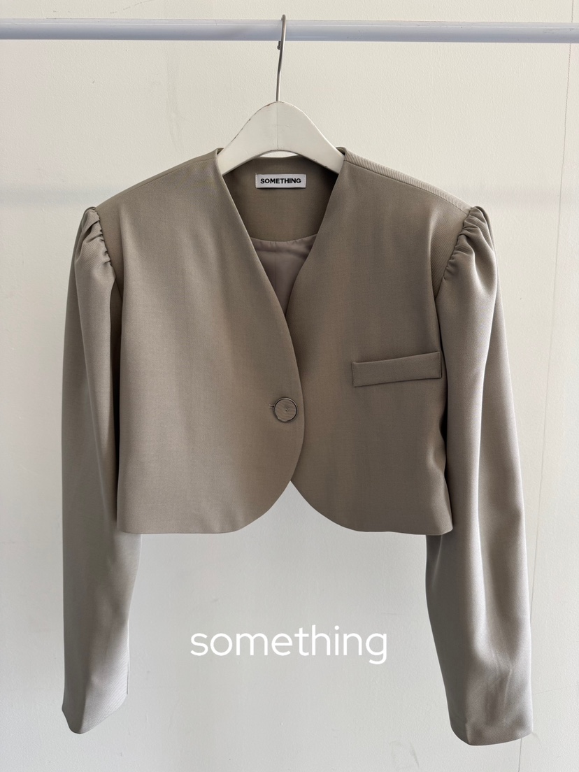 SOMETHING-L/FANCY東大門實拍女士新款真品休閑職業夾克SOMETHING-L/FANCY夾克圖色1