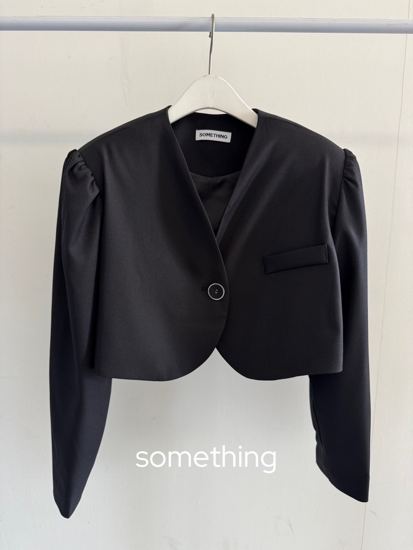 SOMETHING-L/FANCY東大門實拍女士新款真品休閑職業夾克SOMETHING-L/FANCY夾克圖色3