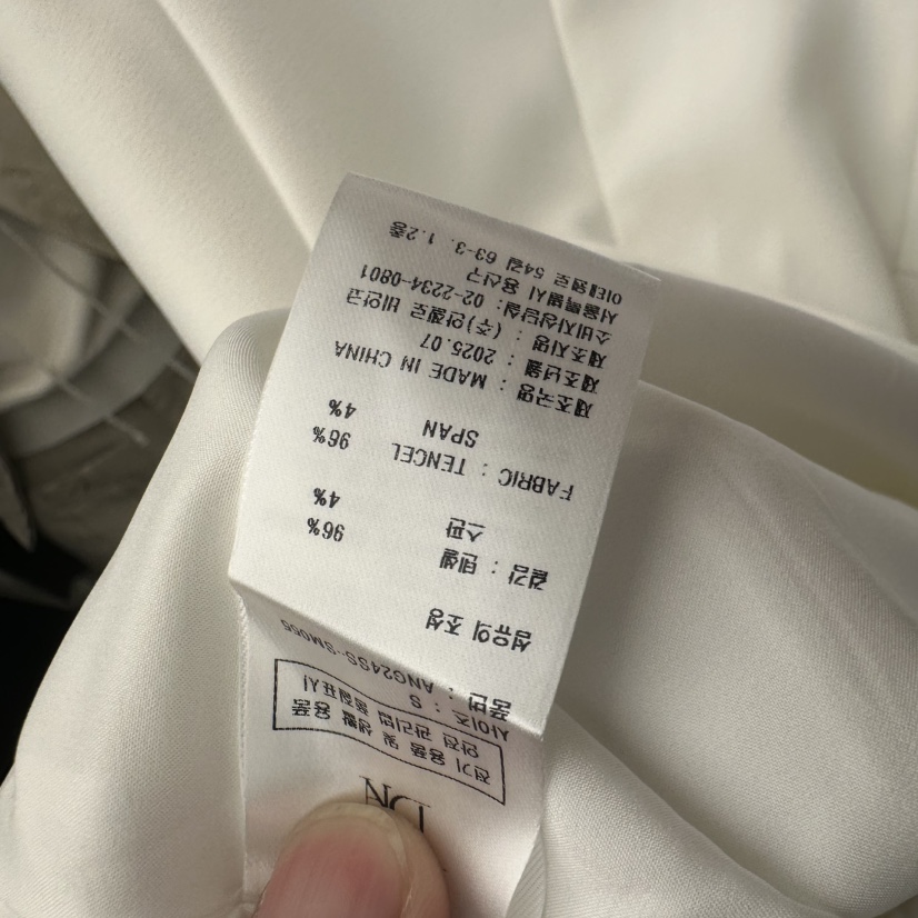 MER東大門直郵女裝新款熱賣職業休閑時尚人氣真品26春夏連衣裙MER/ANGELO BIANCO連衣裙