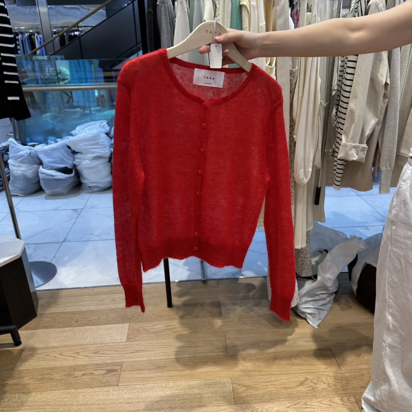 TARA東大門直郵女士新款休閑時尚推薦26春夏人氣針織衫開衫TARA針織衫圖色3