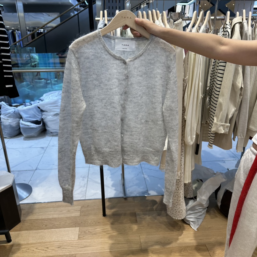 TARA東大門直郵女士新款休閑時尚推薦26春夏人氣針織衫開衫TARA針織衫圖色4