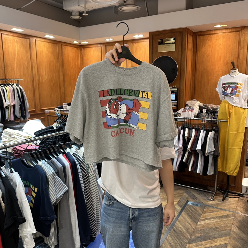 GARMENT-P東大門直郵女士新款時尚推薦熱賣真品職業休閑T恤GARMENTT恤圖色2