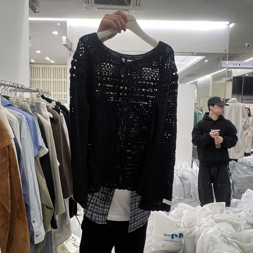 BREATHE東大門代購女士新款26春夏熱賣推薦職業真品針織衫BREATHE針織衫圖色1