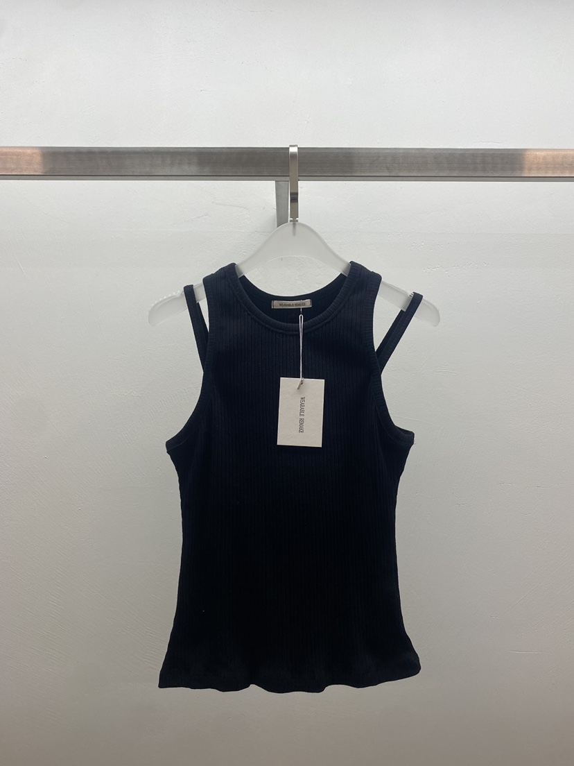 WEARABLE-L韓國直郵女士新款時尚職業26春夏吊帶背心羅紋WEARABLE吊帶/背心圖色4