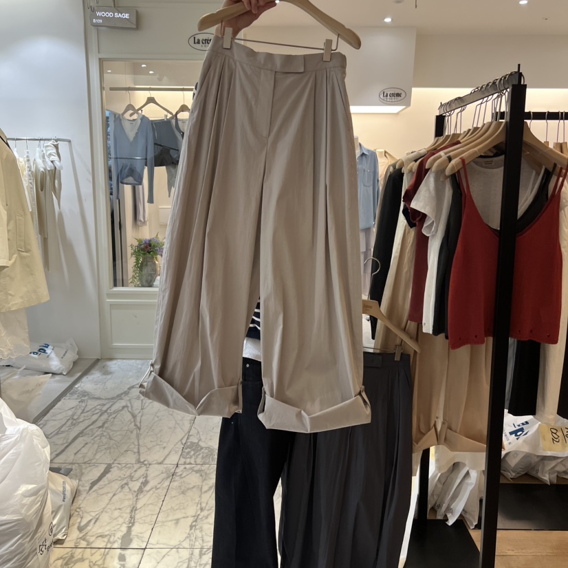 LA MAGIE FEMME東大門代購女裝新款職業熱賣人氣休閑褲Lamagie Femme休閑褲圖色2