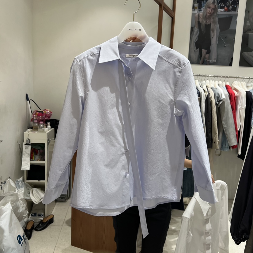 TEMPTING東大門實拍女士新品真品人氣休閑時尚襯衫蕾絲衫TEMPTING襯衫/蕾絲衫圖色2