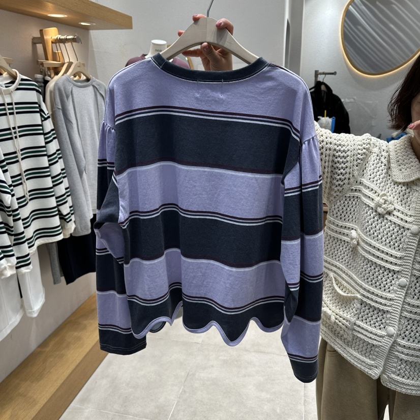 NEAR東大門代購女裝新品休閑26春夏人氣職業熱賣推薦長袖T恤NEAR長袖T恤