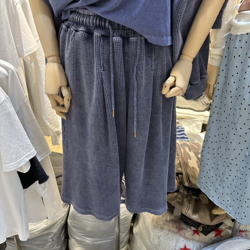 HEIL東大門直郵女士新品26春夏真品休閑熱賣人氣短褲華夫格HEIL短褲圖色2