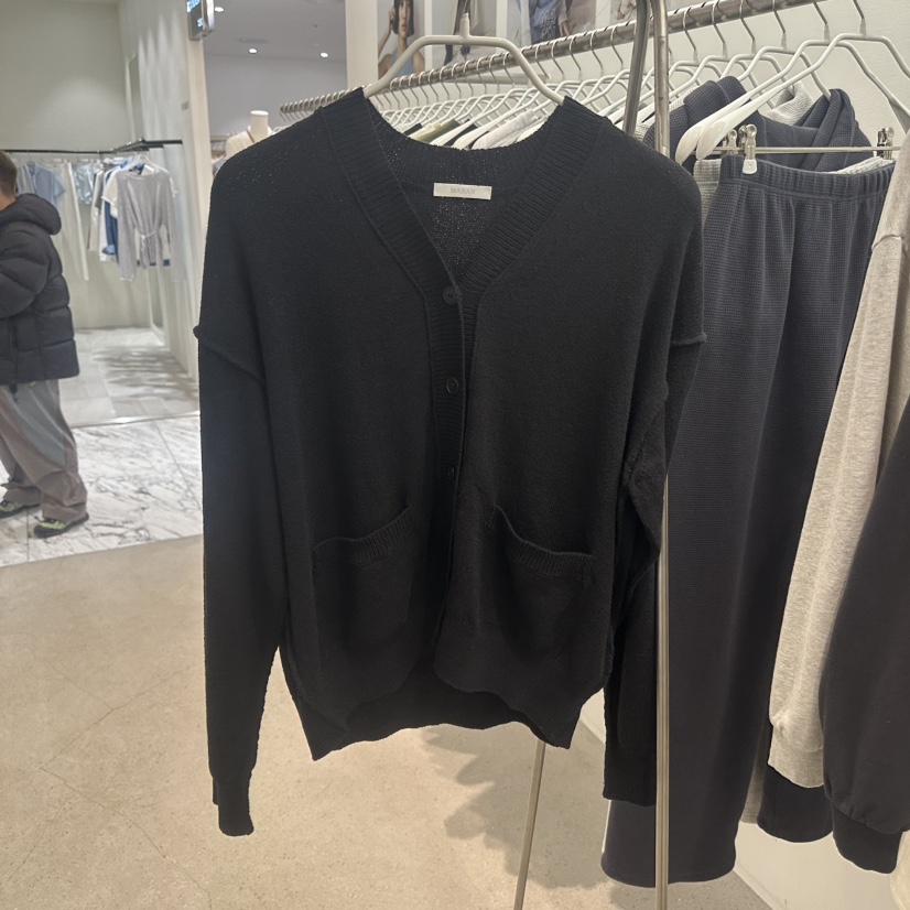 MARAN-P東大門實拍女士新品休閑真品推薦26春夏針織衫V領開衫MARAN針織衫圖色2