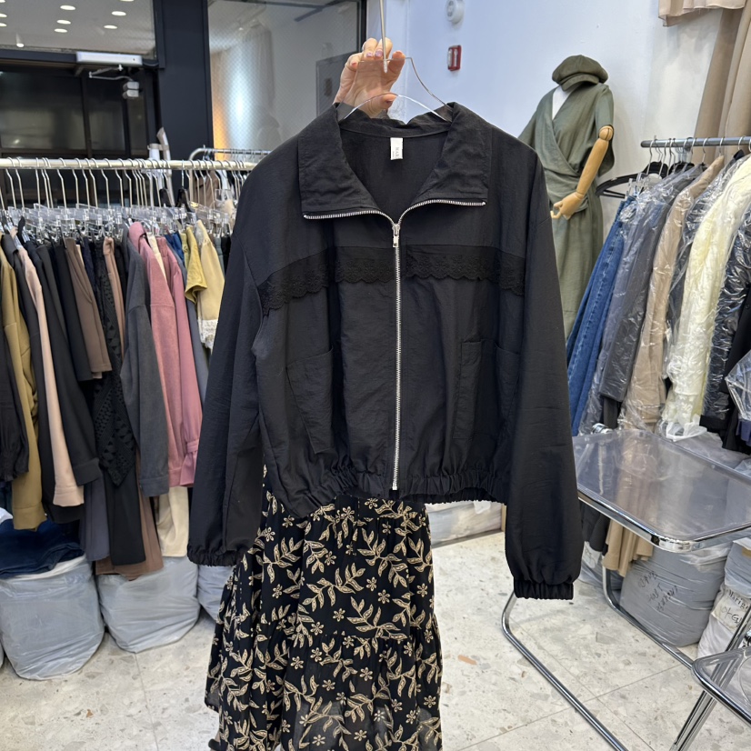 MARIGOLD韓國直郵女裝新款熱賣時尚26春夏推薦職業夾克蕾絲MARIGOLD夾克圖色3