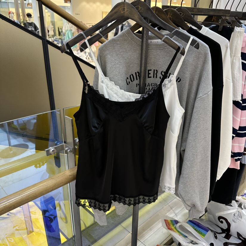 A2/D2東大門實拍女裝新品真品職業推薦時尚吊帶背心蕾絲A2/D2吊帶/背心圖色2