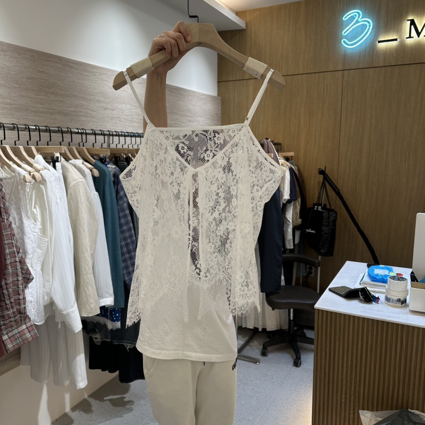 BISHOP/APOINT/3MARCH韓國代購女士新品熱賣26春夏吊帶背心BISHOP/APOINT/3MARCH吊帶/背心