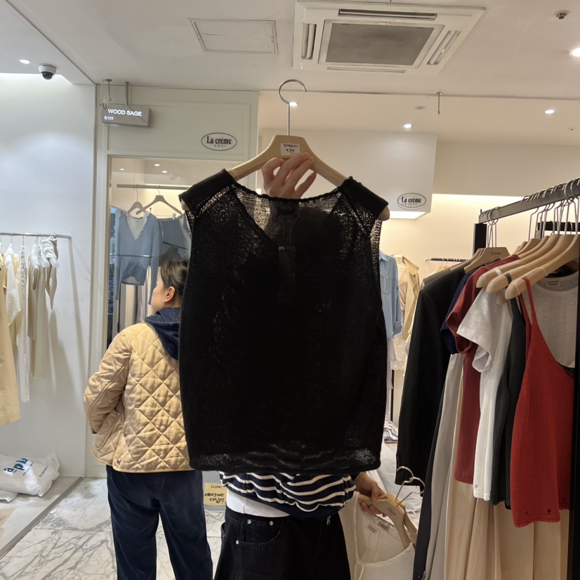 LA MAGIE FEMME東大門實拍女士新款真品休閑推薦吊帶背心Lamagie Femme吊帶/背心