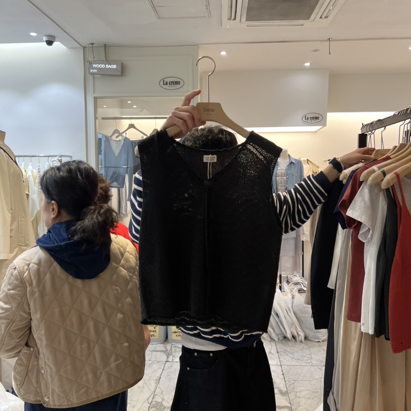 LA MAGIE FEMME東大門實拍女士新款真品休閑推薦吊帶背心Lamagie Femme吊帶/背心圖色3