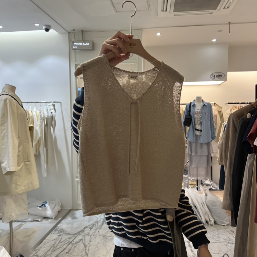 LA MAGIE FEMME東大門實拍女士新款真品休閑推薦吊帶背心Lamagie Femme吊帶/背心圖色4