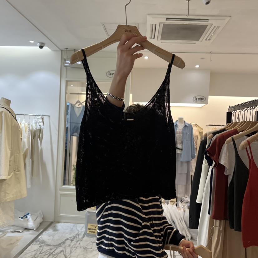 LA MAGIE FEMME東大門實拍女裝新品休閑熱賣真品吊帶背心Lamagie Femme吊帶/背心圖色4