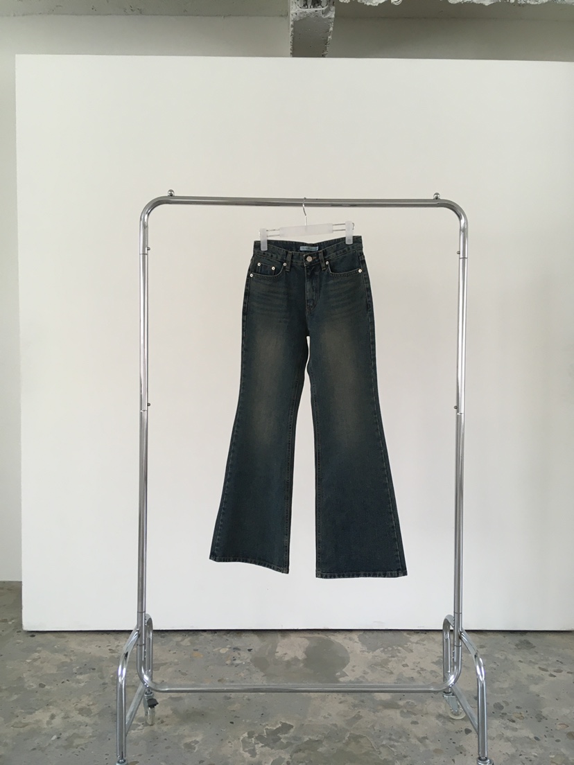 AUBE東大門直郵女士新品真品26春夏人氣職業時尚牛仔褲喇叭AUBE牛仔褲