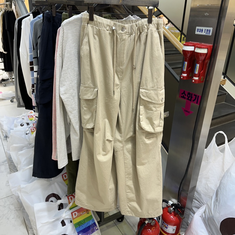 A2/D2東大門代購女裝新品推薦職業熱賣休閑褲工裝褲水洗A2/D2休閑褲圖色1