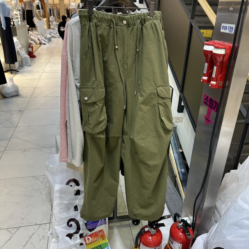 A2/D2東大門代購女裝新品推薦職業熱賣休閑褲工裝褲水洗A2/D2休閑褲圖色2