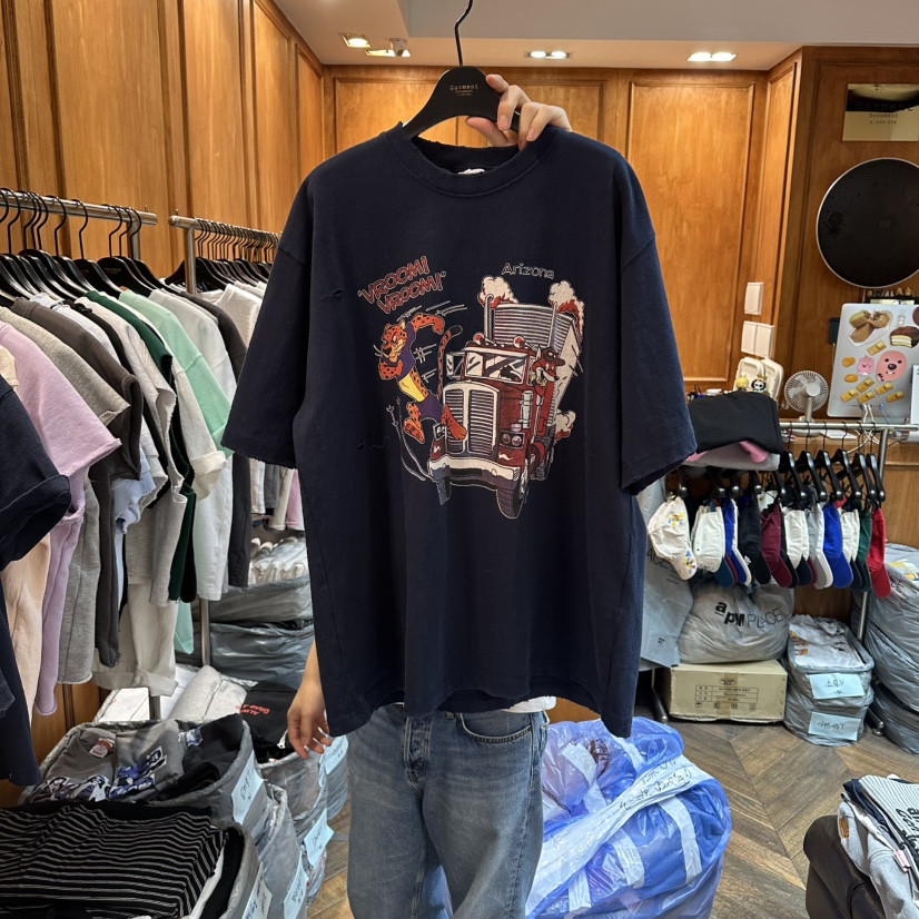 GARMENT-P東大門代購女士新品休閑人氣時尚26春夏職業T恤GARMENTT恤圖色3