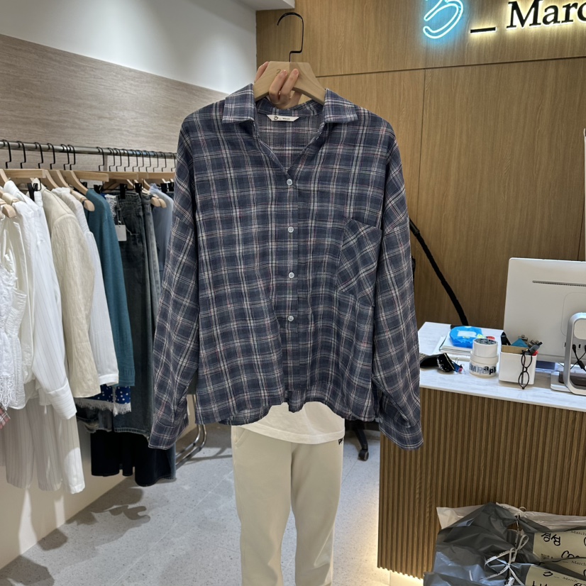 BISHOP/APOINT/3MARCH東大門實拍女裝新款熱賣襯衫蕾絲衫BISHOP/APOINT/3MARCH襯衫/蕾絲衫圖色2