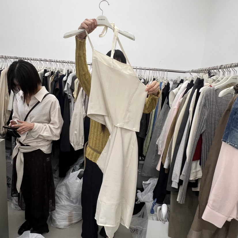 BREATHE韓國直郵女裝新款真品時尚職業人氣熱賣連衣裙可拆卸BREATHE連衣裙圖色2