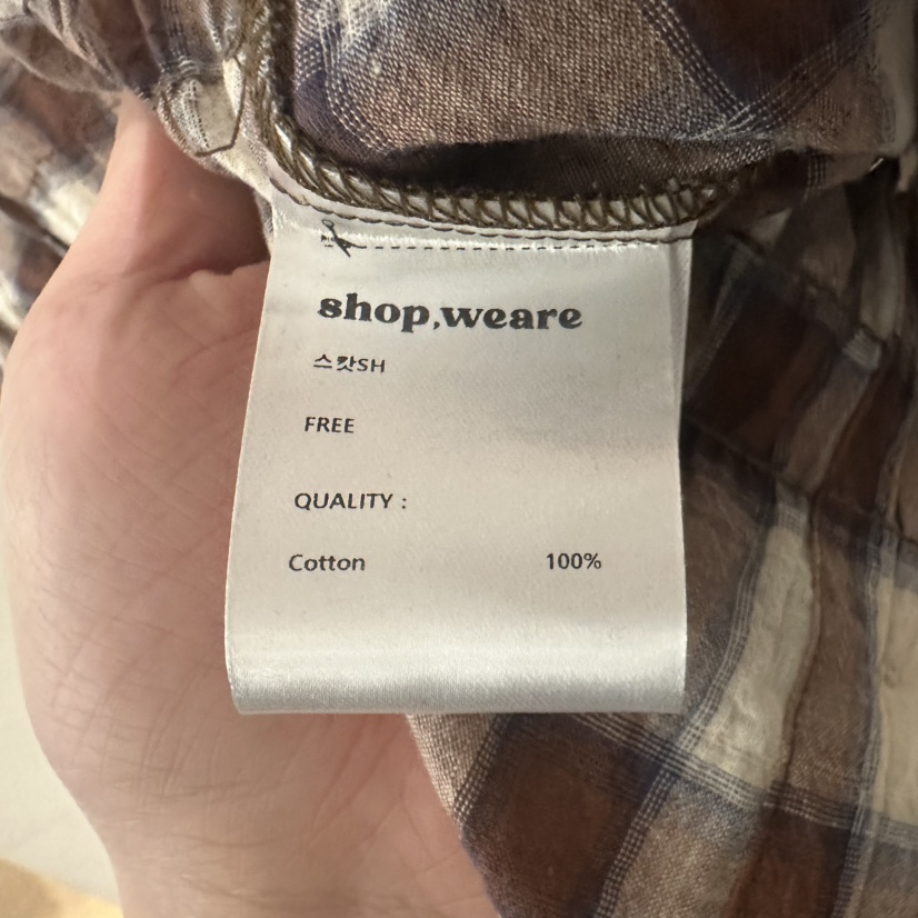 WE ARE/WELOVER東大門實拍女士新款熱賣26春夏襯衫蕾絲衫SHOP_WE ARE襯衫/蕾絲衫