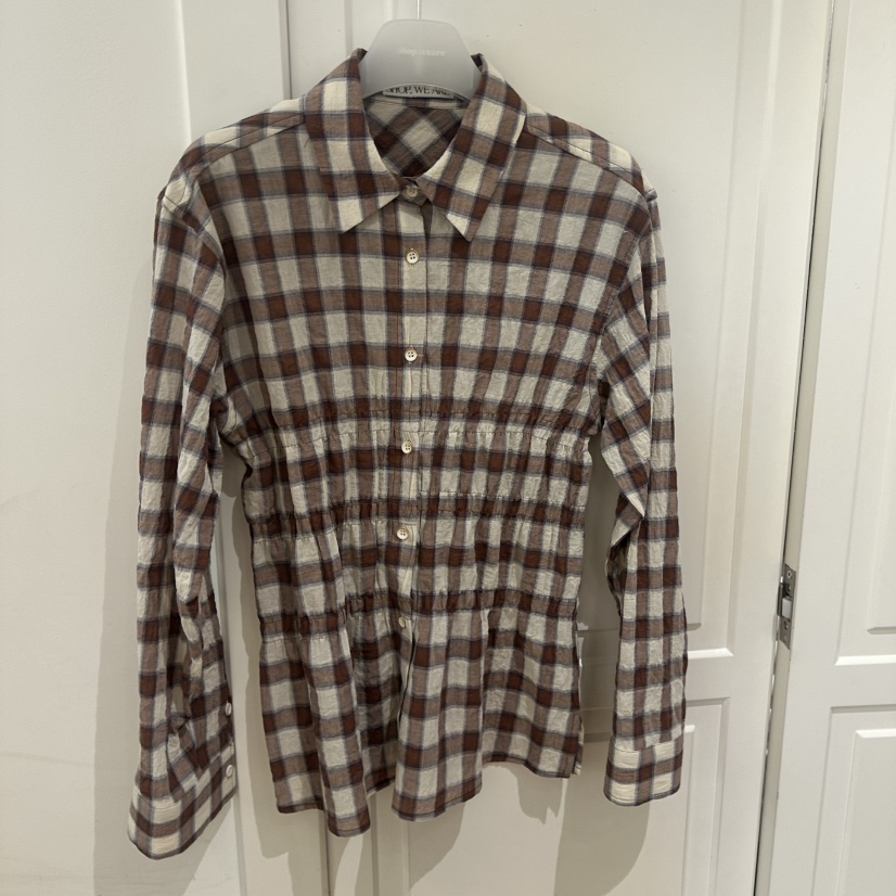 WE ARE/WELOVER東大門實拍女士新款熱賣26春夏襯衫蕾絲衫SHOP_WE ARE襯衫/蕾絲衫圖色1棕色