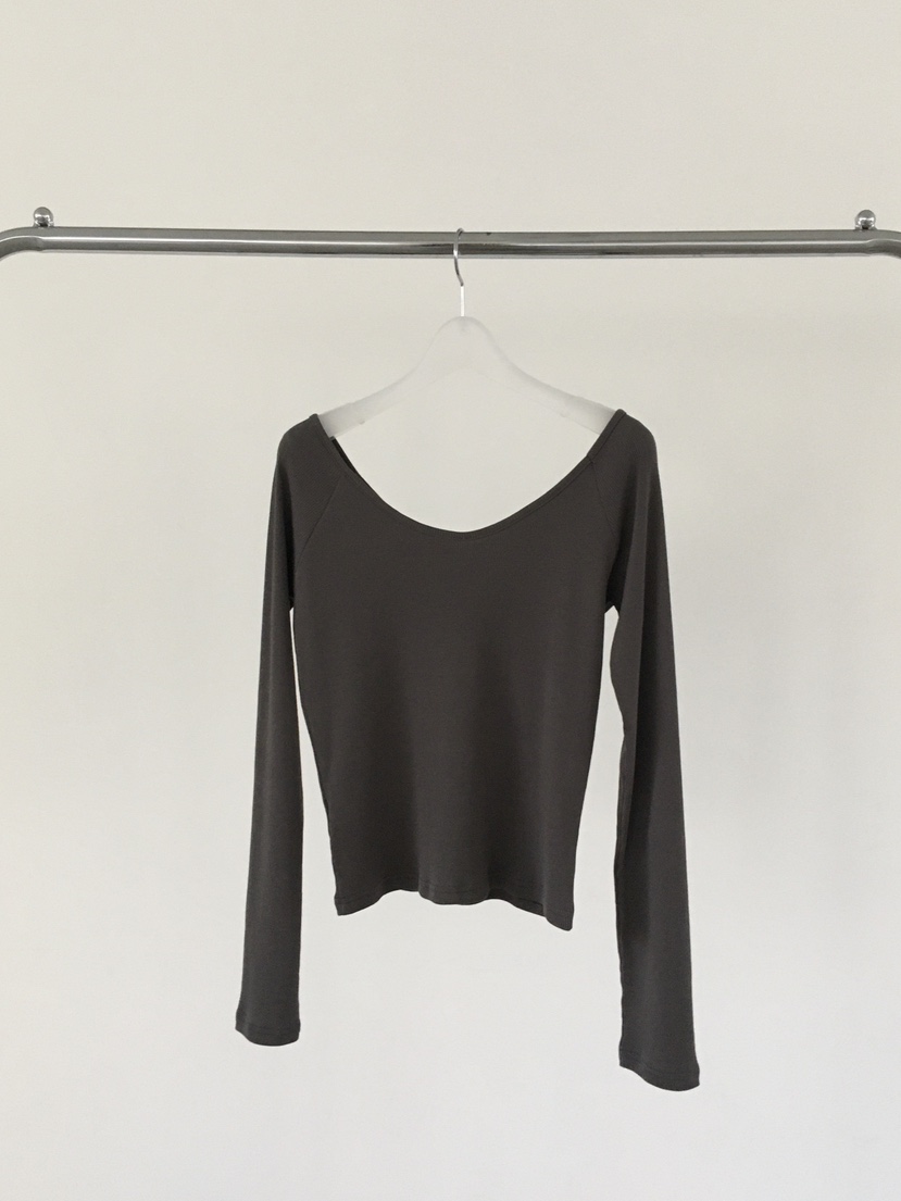 AUBE東大門直郵女裝新品職業人氣真品26春夏休閑推薦長袖T恤AUBE長袖T恤