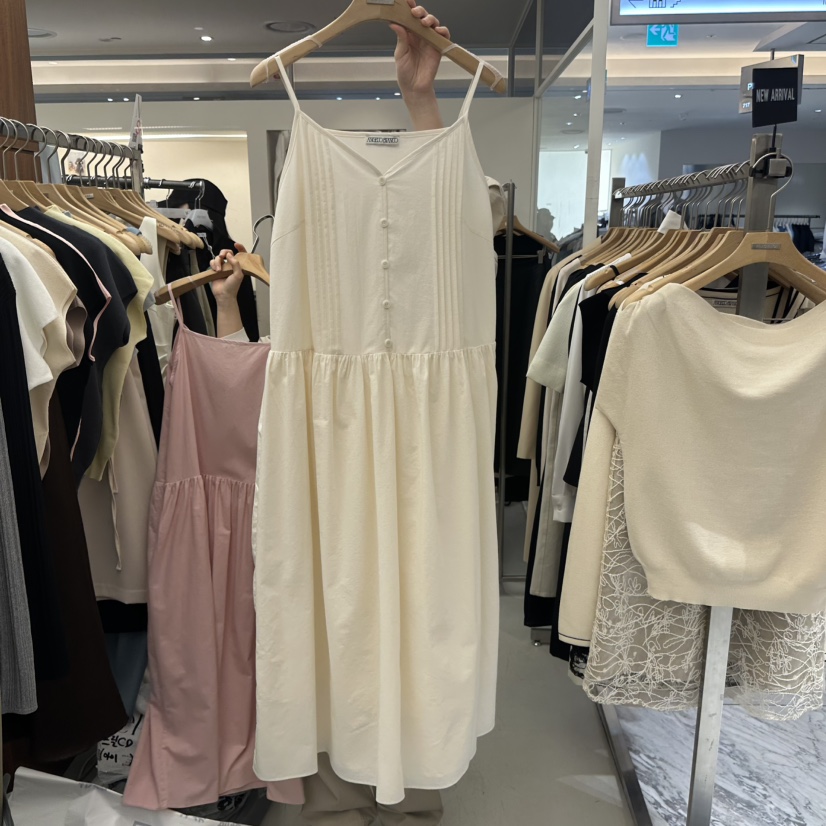 MER東大門代購女士新品26春夏真品推薦熱賣時尚人氣連衣裙MER/ANGELO BIANCO連衣裙圖色2