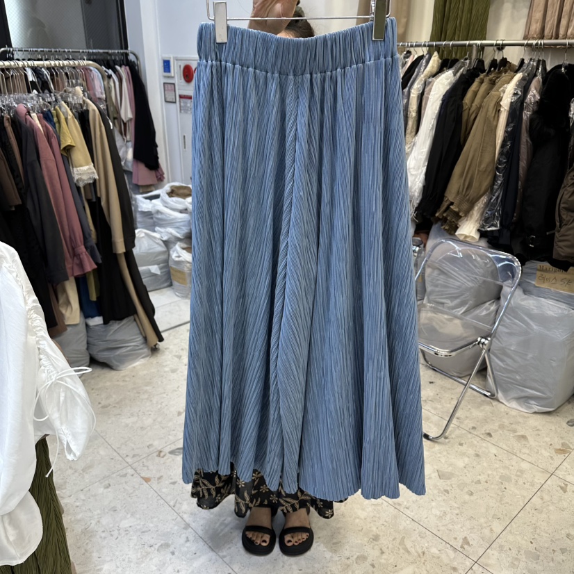 MARIGOLD韓國代購女裝新品真品休閑26春夏休閑褲百褶褶裙MARIGOLD休閑褲