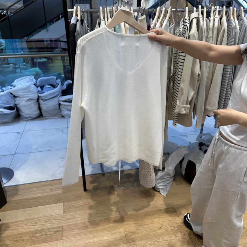 TARA韓國直郵女裝新款時尚推薦熱賣人氣真品針織衫含腰帶TARA針織衫