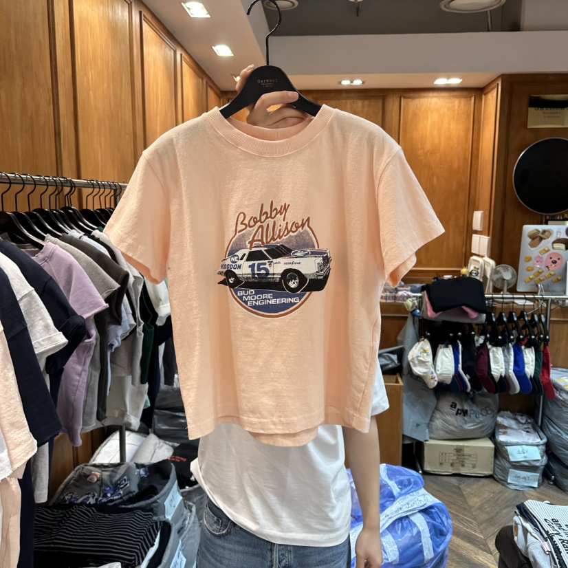 GARMENT-P東大門實拍女士新款職業時尚26春夏熱賣真品T恤GARMENTT恤圖色2