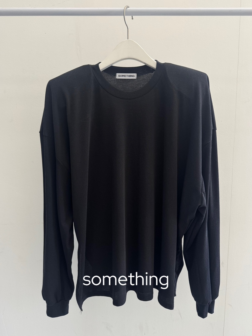 SOMETHING-L/FANCY韓國直郵女士新款人氣真品熱賣長袖T恤SOMETHING-L/FANCY長袖T恤圖色3