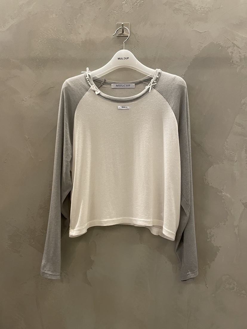 MULCUP東大門實拍女裝新款職業推薦時尚真品熱賣26春夏長袖T恤MULCUP長袖T恤圖色3