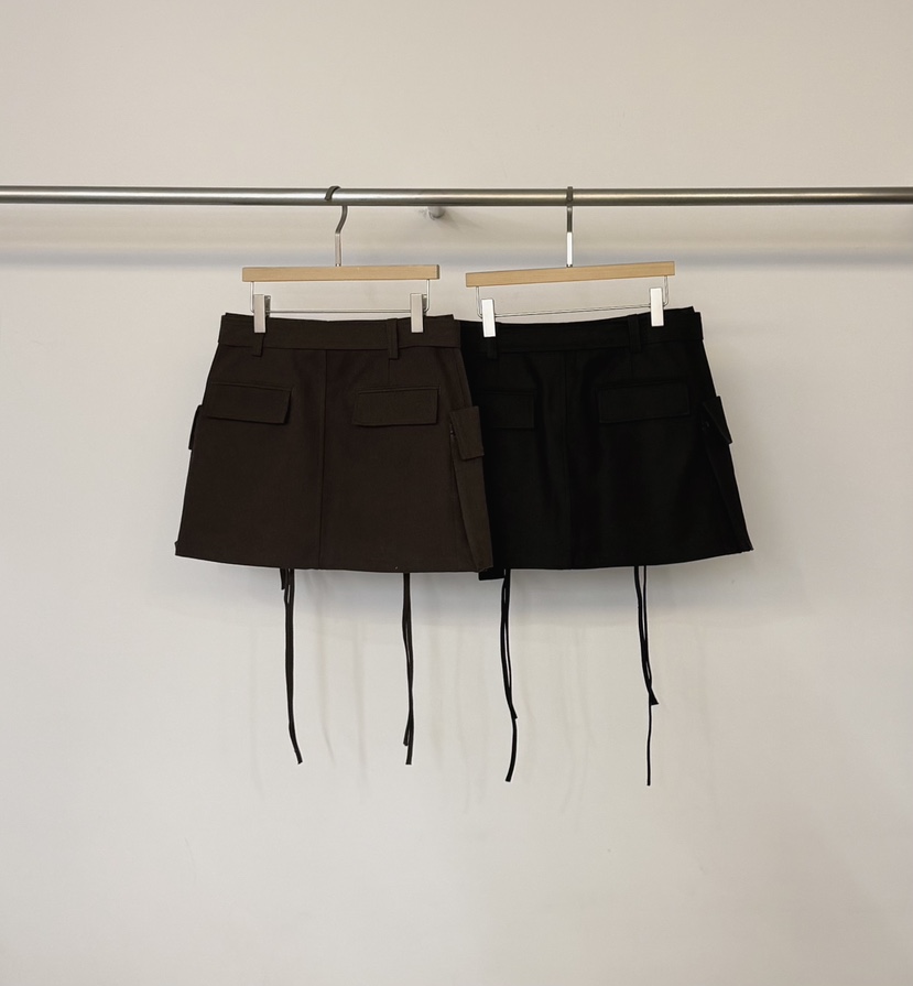 TWENTY FOUR SEVEN24-7東大門直郵女士新款休閑裙褲口袋TEWNTY FOUR SEVEN24-7裙褲