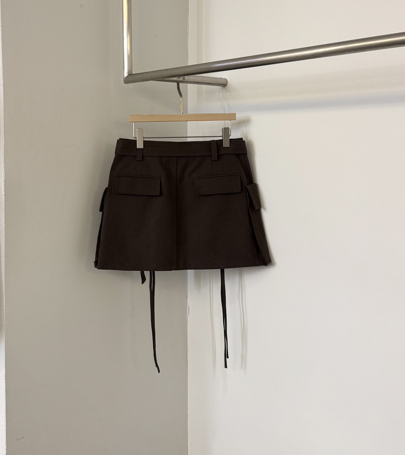 TWENTY FOUR SEVEN24-7東大門直郵女士新款休閑裙褲口袋TEWNTY FOUR SEVEN24-7裙褲