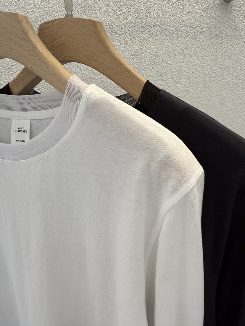 ABLERING東大門實拍女裝新品熱賣人氣休閑26春夏職業長袖T恤ABLE STANDARD/ABLERING長袖T恤