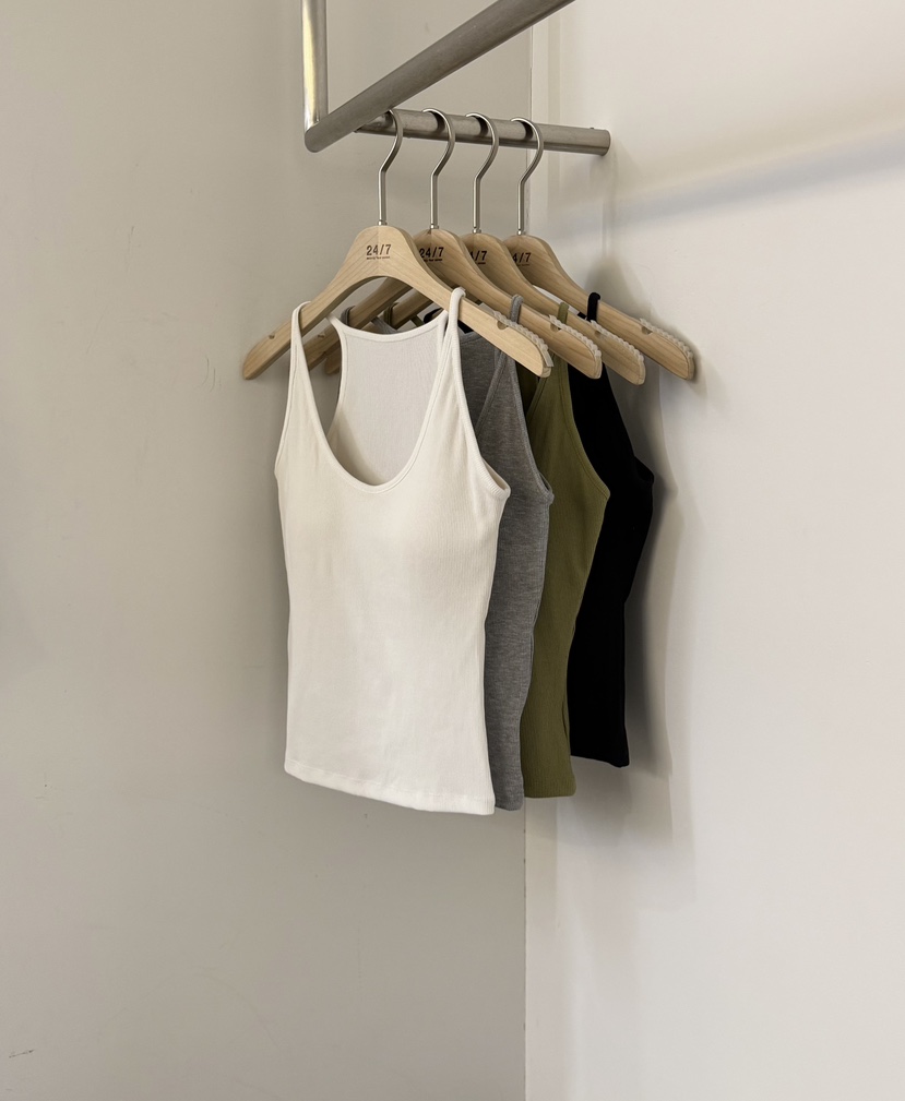 TWENTY FOUR SEVEN24-7韓國直郵女裝新款推薦吊帶背心TEWNTY FOUR SEVEN24-7吊帶/背心