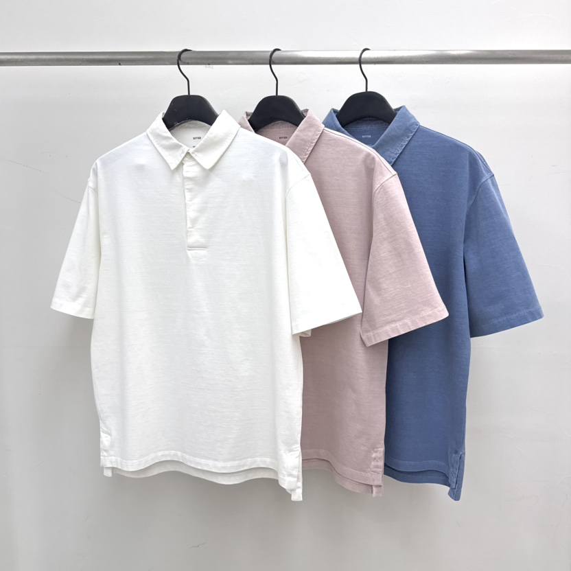 RIVER韓國直郵女士新款真品26春夏休閑時尚職業熱賣推薦T恤WATER/RIVERT恤