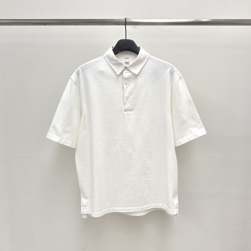 RIVER韓國直郵女士新款真品26春夏休閑時尚職業熱賣推薦T恤WATER/RIVERT恤圖色1