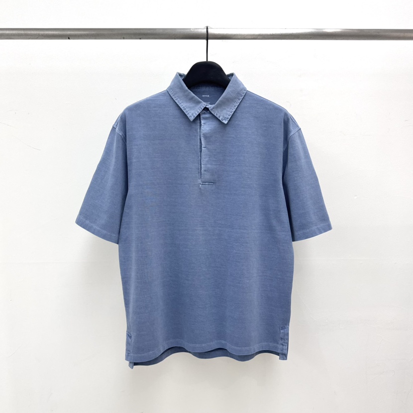 RIVER韓國直郵女士新款真品26春夏休閑時尚職業熱賣推薦T恤WATER/RIVERT恤圖色2