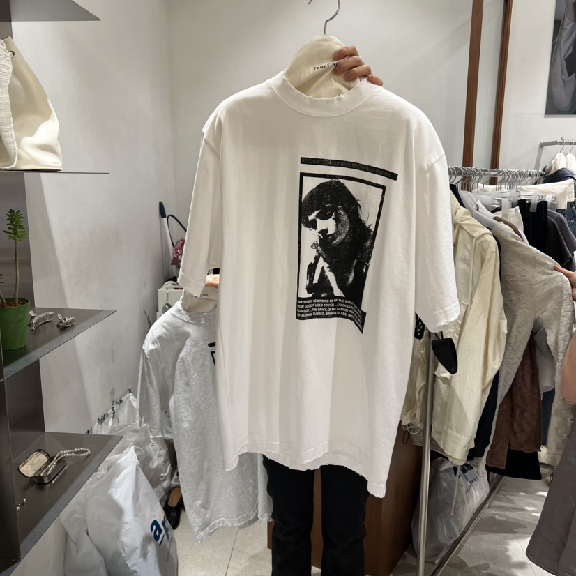 TEMPTING東大門直郵女裝新品人氣時尚26春夏休閑真品職業T恤TEMPTINGT恤圖色1